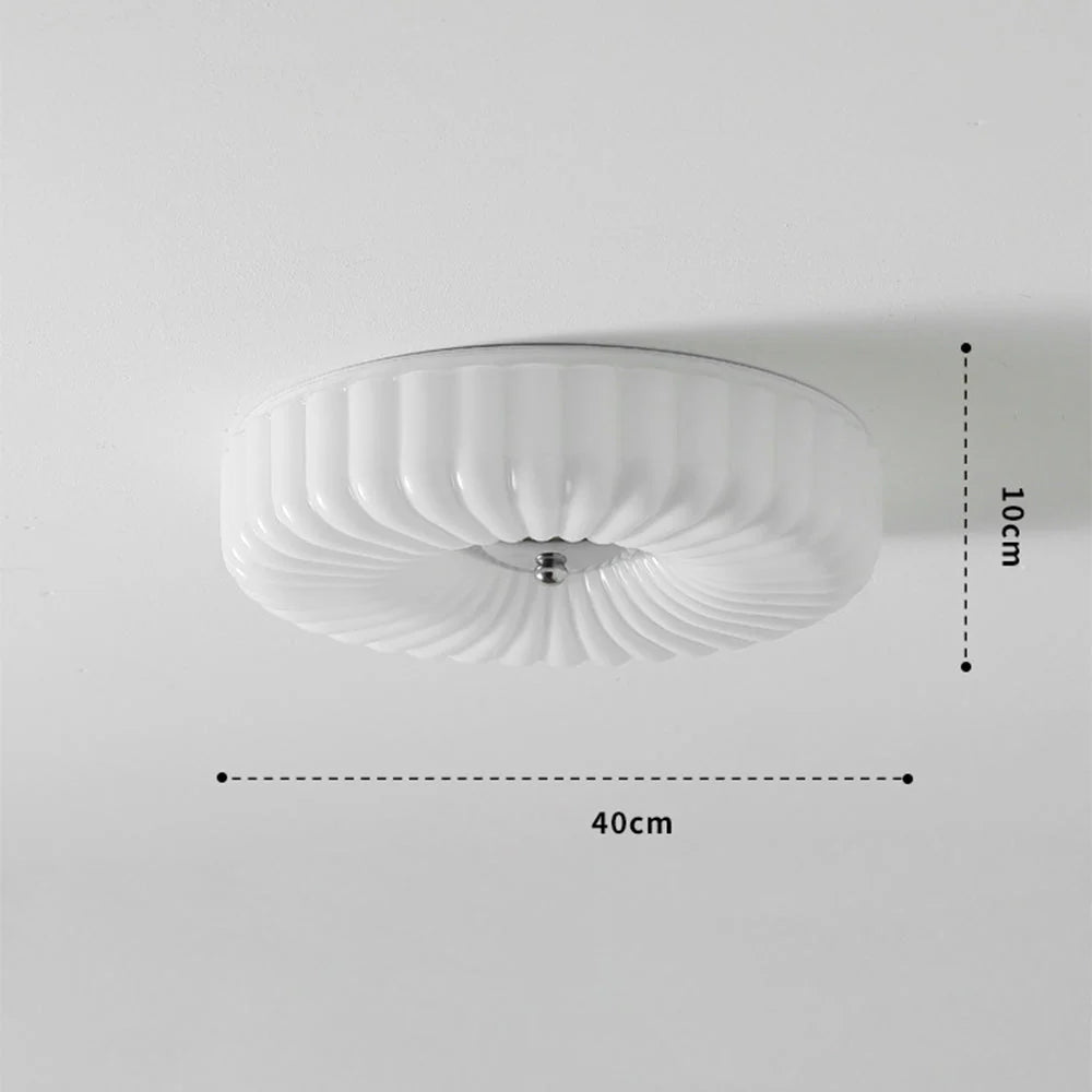 Classic Bauhaus Glass Ceiling Light