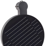 Round Waterproof Smart Remote Control Led Solar Lamp Post Top Lights
