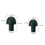 Touch Control Dome Mushroom Frosted Ambient Table Lamp