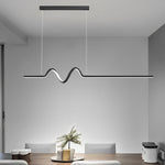 Wavy Strip Led Pendant Light Li002328