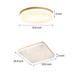 Wood Modern Led Ceiling Light Li002617