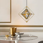 Geometric Glass Pendant Lights Li002220