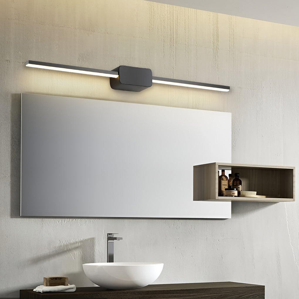 Modern Led Linear Bathroom Vanity Light Box Frame