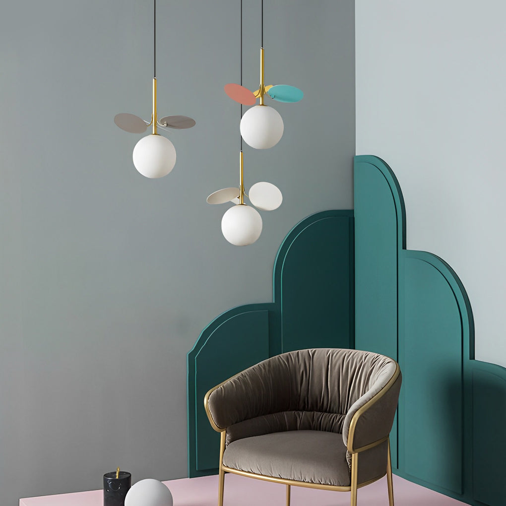 Flower Leaves Pendant Lights Ha077612