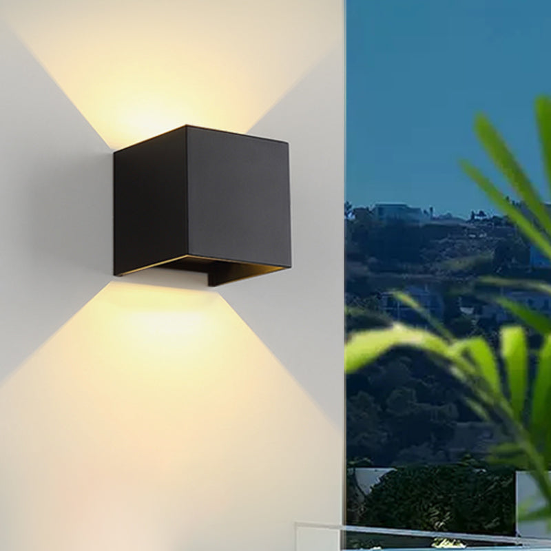 Modern Adjustable Cube Led Wall Light