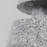 Sculptural Egg-Shaped Resin LED Lawn Light for Modern Outdoor Spaces