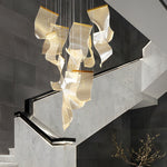Irregular Curl Led Nordic Chandelier Ha084765