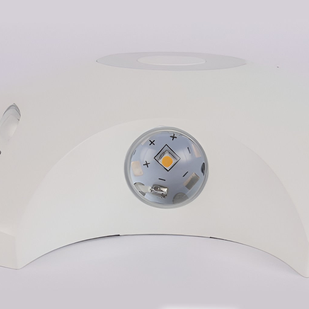 Flower Shaped Led Waterproof Nordic Wall Sconces