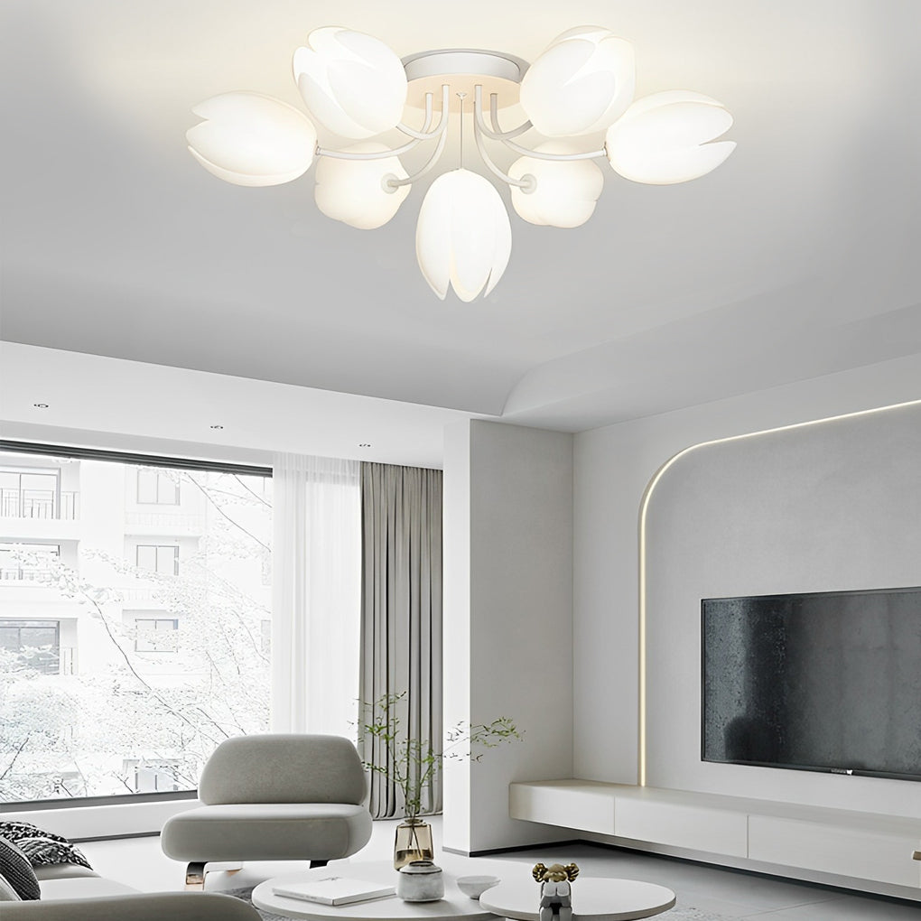 Tulips Flowers Chandelier Ha084567