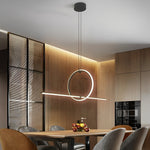 Long Strip Led Pendant Light Ha082334