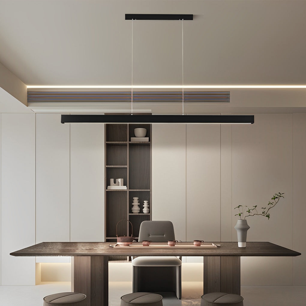 Strip Black Pendant Lights Ha077911