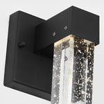 10W Crystal Black Outdoor Wall Lamp Li002109