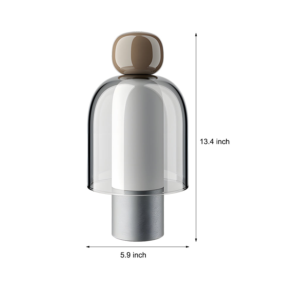 Humanoid Accent Table Lamp Battery Operated Led