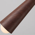 Wood Cone Led Pendant Light Li002660