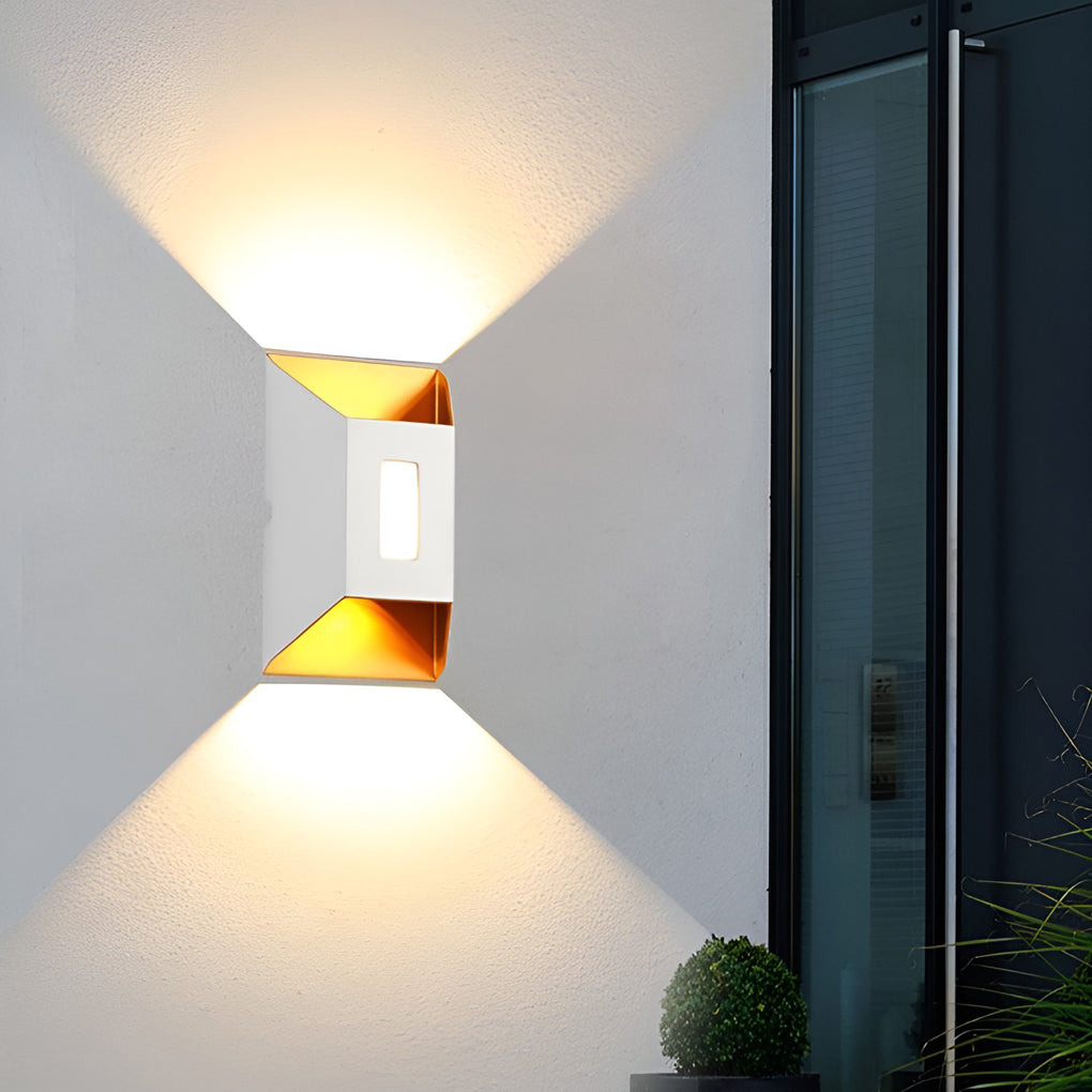 Waterproof Led Up And Down Lights Modern Wall Lamp