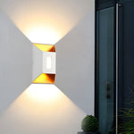 Waterproof Led Up And Down Lights Modern Wall Lamp