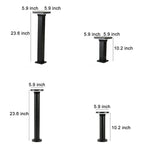 Outdoor Minimalist Round Square Waterproof Led Landscape Lighting Lawn Lamps