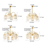 Crystal Shade Luxury Modern Chandelier Ha098708