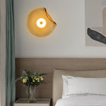 Round Glass Postmodern Wall Lamp Li002253
