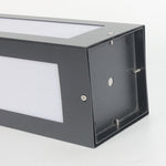 Modern Black Solar Bollard Lights for Pathways & Courtyards