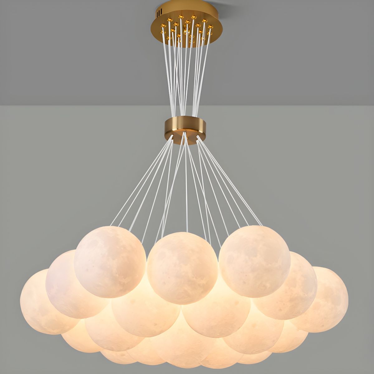 Modern Minimalist Lunar Pendant Lamp