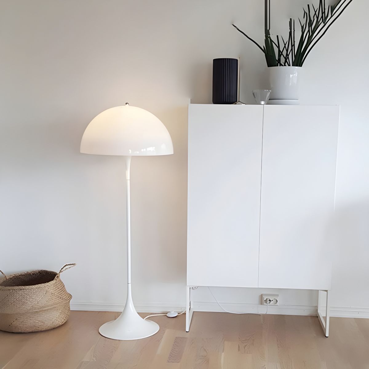 Danish Pandora Floor Standing Ins Style Mushroom Lamp