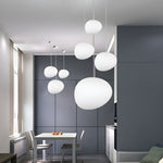 Nordic Living Room Pebble Pendant Lamp