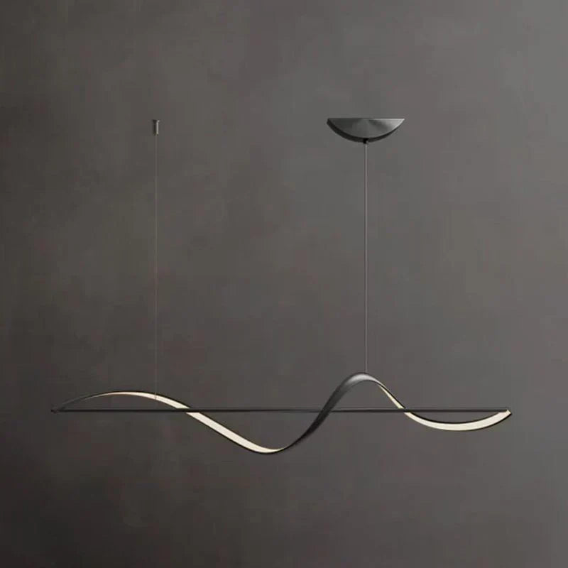 Italian Minimalist Line Restaurant Chandelier
