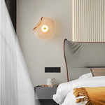 Round Glass Postmodern Wall Lamp Li002253