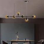 Modern Glass Orb Pendant Light