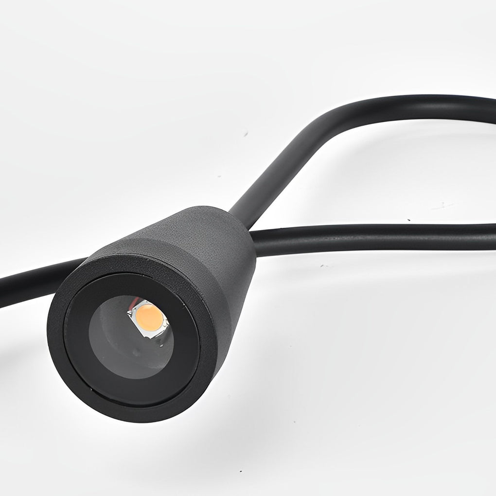 Arched Gooseneck Pathway Lights – Waterproof LED COB Outdoor Landscape Lighting