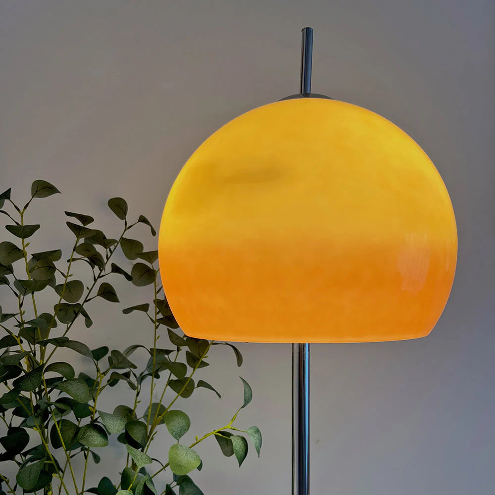 Mushroom Glow Bauhaus Floor Lamp