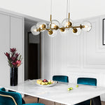 Glass Shade Led Postmodern Chandelier Ha089403