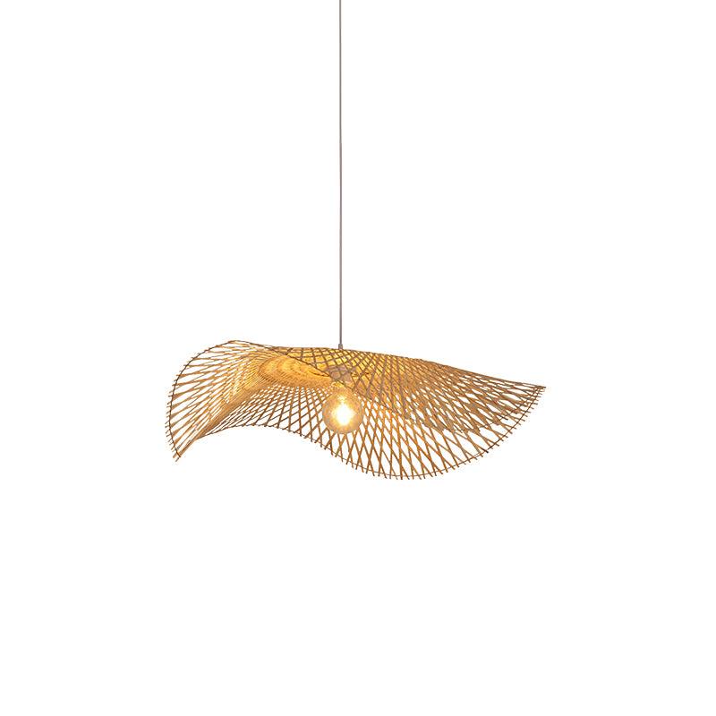 Rustic Bamboo Structure Pendant