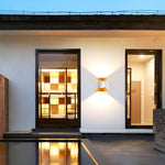Square Up And Down Lights Led Waterproof Outdoor Sconces