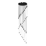 Spiral Duplex Staircase Chandelier Ha085056