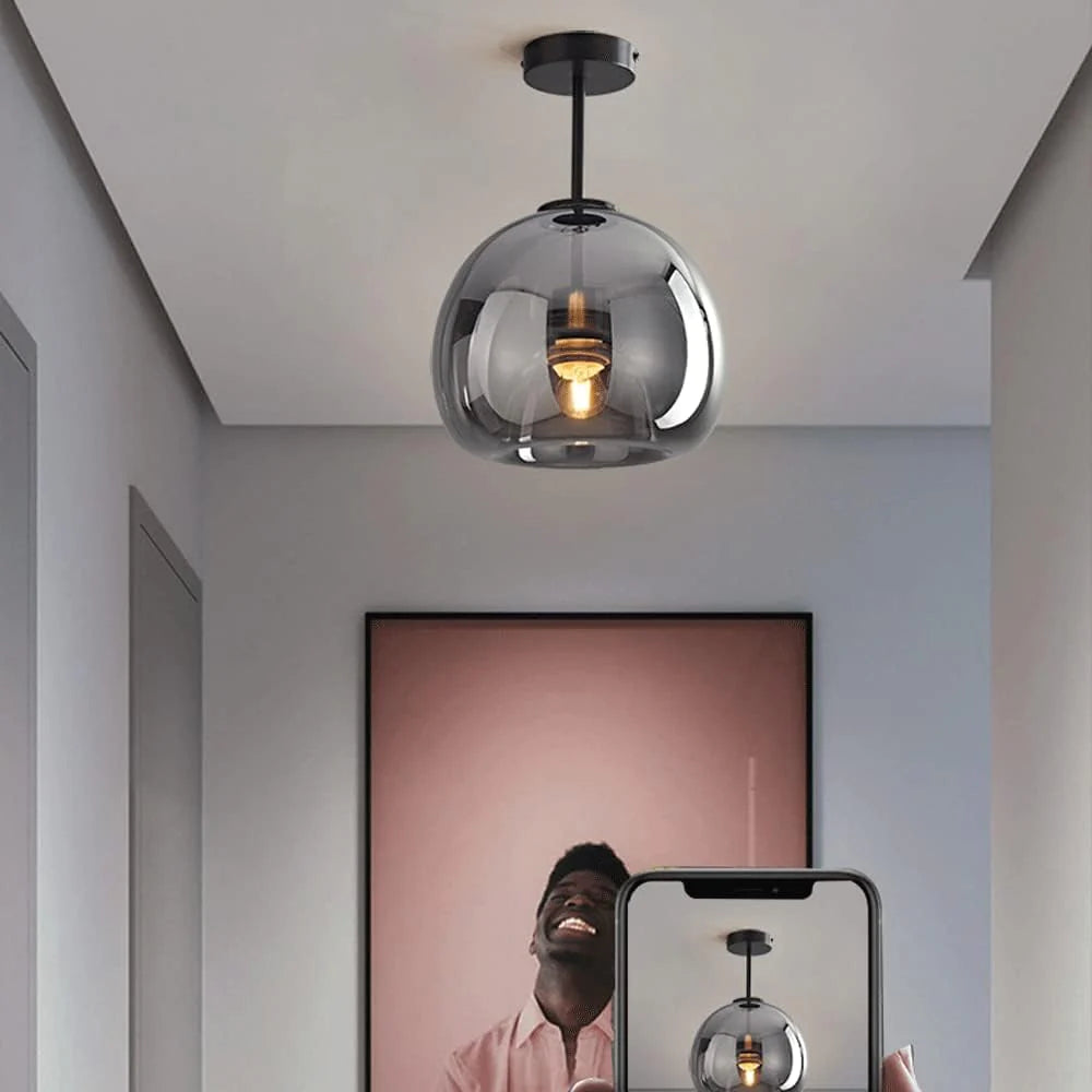 Nordic Modern Creative Glass Ceiling Light