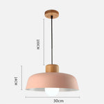 Nordic Toned Metal Pendant Light
