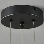 Round Plate Shaped Led Modern Pendant Light