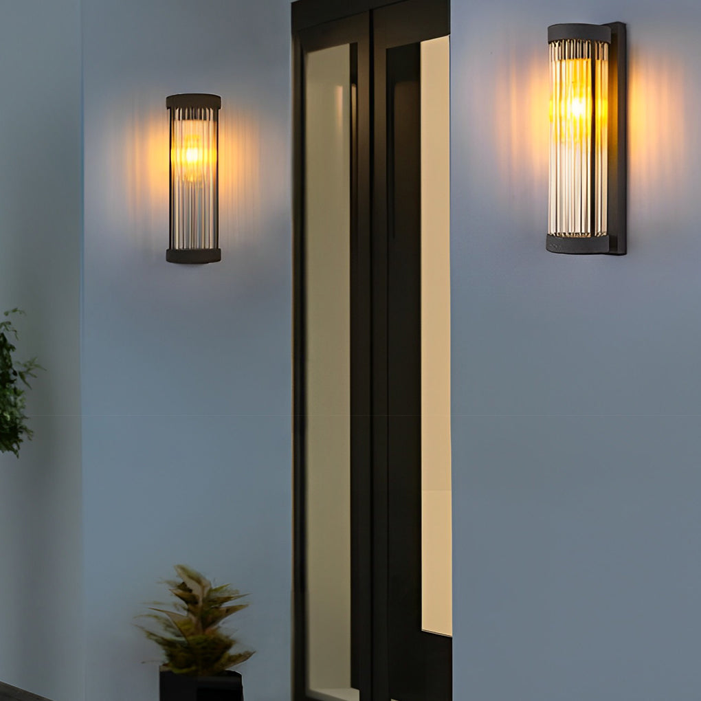 Glass Waterproof Led Solar Wall Lamp Li002312