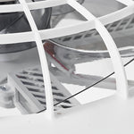 Round Modern Bladeless Ceiling Fans Lights Li002234