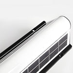 Long Acrylic Led Solar Outdoor Wall Light Waterproof Linear Wall Mounted Lighting