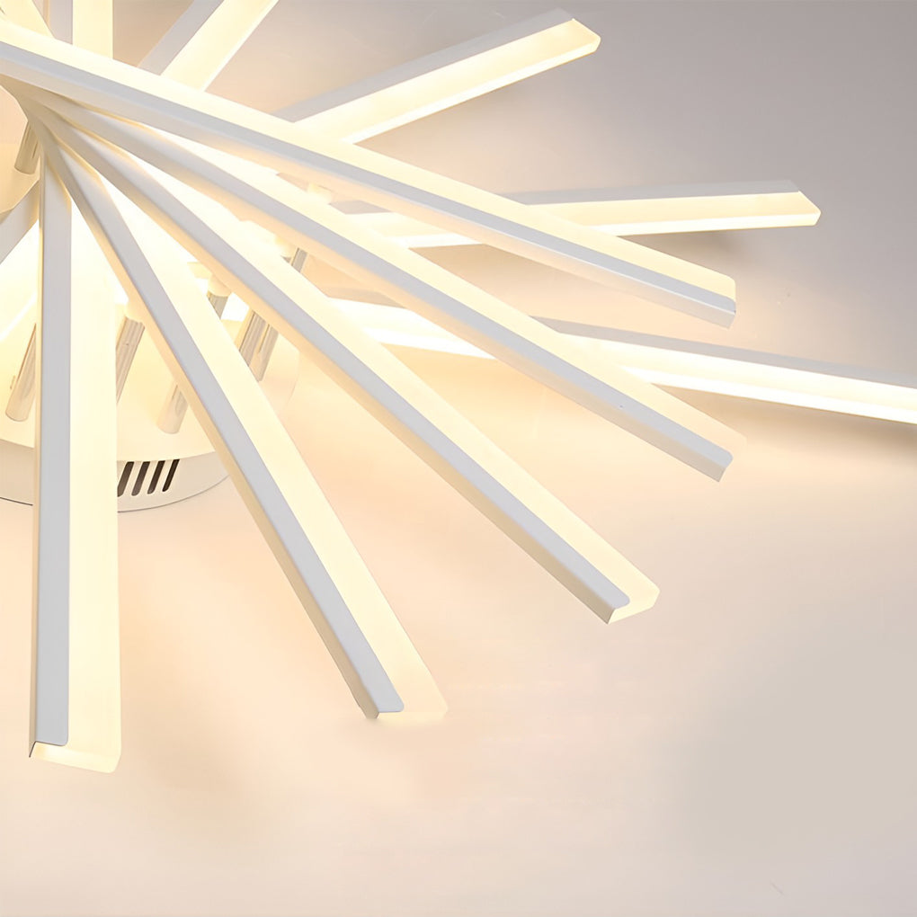 Creative Strip Stepless Dimming Led Chandelier Li002021