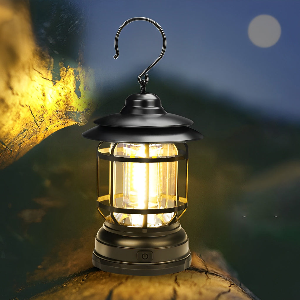 Aurora Portable LED Lantern — Rechargeable Architectural Outdoor Lighting