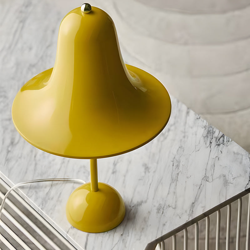 Polished Iron Led Nordic Portable Hat Table Lamp