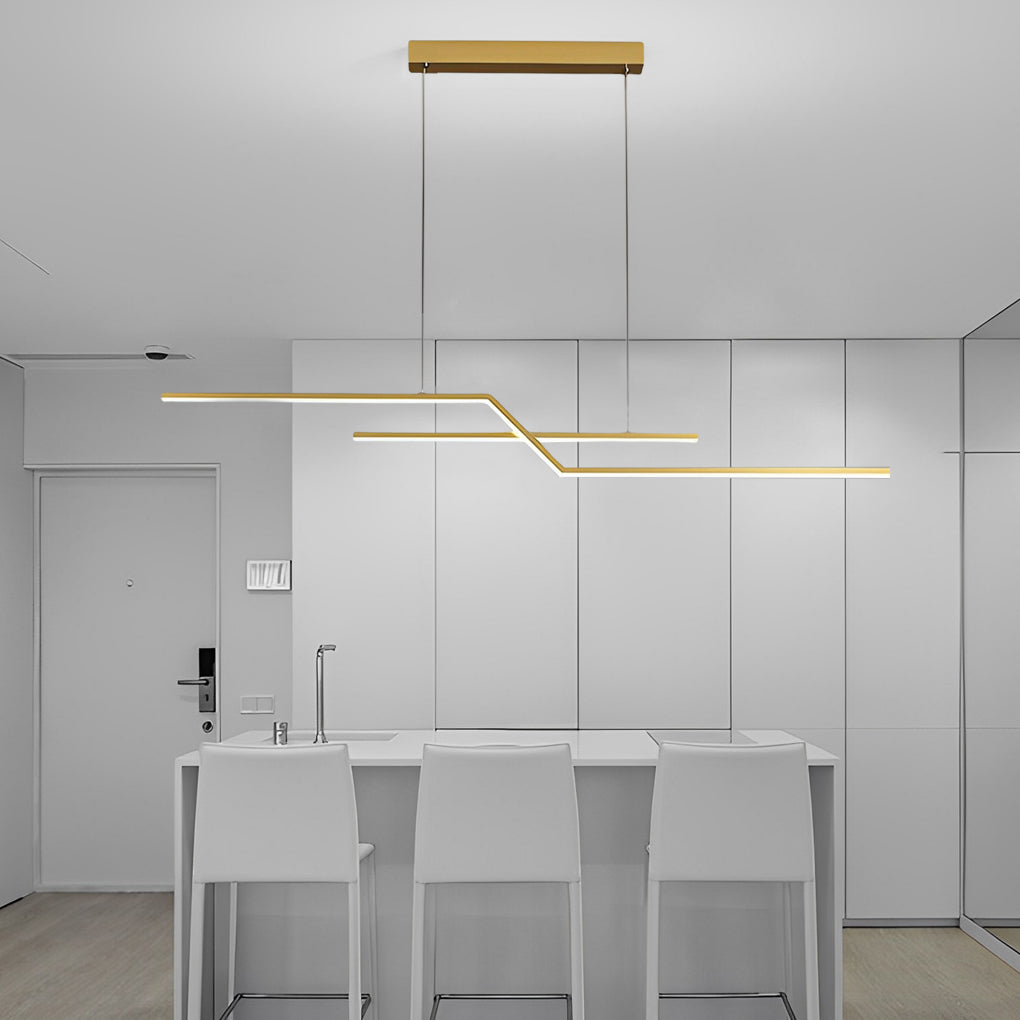Linear Led Modern Kitchen Island Light Ha077493