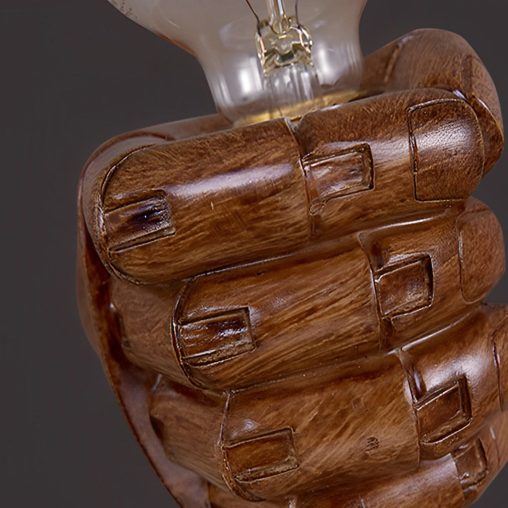 Hand Fist Shaped Wall Lamp Li002382
