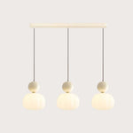 Art Deco Pendant Light Cream