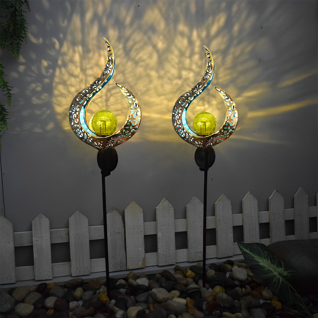 Creative Hollow Solar Lawn Light Li002474