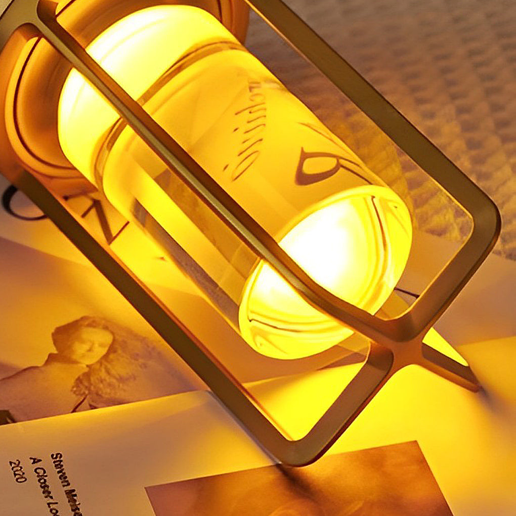 Portable Lantern Cordless Table Lamp Usb Touch Dimming Night Lights